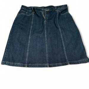 Columbia Denim A-Line Skirt size 16